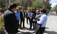 مدیرکل رفاهی وزارت بهداشت از شهرک زاگرس سامان بازدید کرد؛ گامی مهم در ارتقای خدمات رفاهی کارکنان